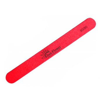 Pilnik Mylar 80/80 Prosty – Do paznokci, żelu i akrylu