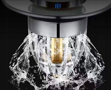 KOREK KLIK-KLAK DO UMYWALKI UNIWERSALNY FILTR UMYWALKOWY