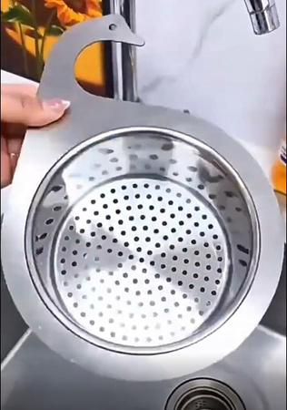 SITKO METALOWE DO ZLEWU ZLEWOZMYWAKA KOSZYK WIELOFUNKCYJNY