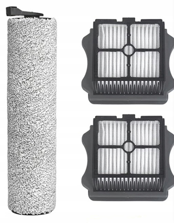 Wymienna szczotka rolkowa + dwa filtry HPEA zestaw do Tineco Floor One S3