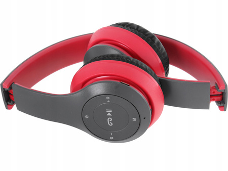 SŁUCHAWKI BEZPRZEWODOWE NAUSZNE BLUETOOTH Radio Składane dla dzieci P47 5.0