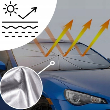 PARASOL MATA OSŁONA NA SZYBĘ AUTA PRZECIWSŁONECZNA + GRATIS