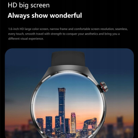 SMARTWATCH ZEGAREK POMIAR CUKRU SPORT BUDZIK ROZMOWY 2 PASKI NFC