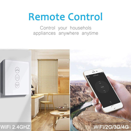 Dotykowy przełącznik roletowy LoraTap SC400W-EU WiFi/SmartLife TUYA 600W