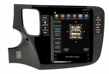 Mitsubishi Outlander 2016-2021 radio android 14 kamera cofania