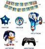 Zestaw Urodzinowy Balony Sonic Dekoracje Balony