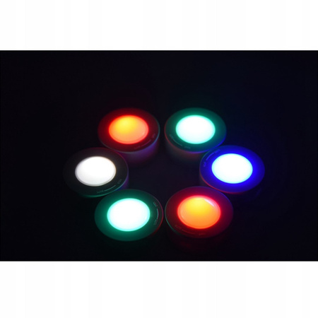 Lampki bezprzewodowe na baterie zmiana koloru pilot 4 sztuki