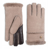 YISEVEN RĘKAWICZKI DAMSKIE OWCZA SKÓRA ROZM L