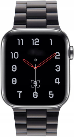 Pasek Tasikar do Apple Watch 3 42mm, Watch 2 42mm, Watch 1 42mm 38mm czarny