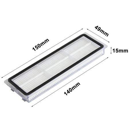 Filtry HEPA Xia do Xiaomi Vacuum Mop 1C 2 szt.