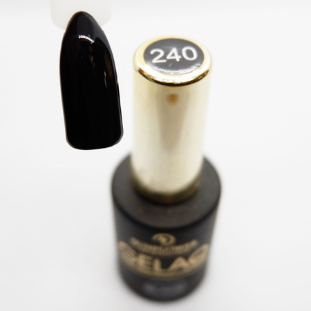 Gelaq Nr 240       Lakier Hybrydowy UV - Czarny