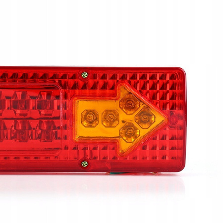 LAMPY TYLNE PRZYCZEPY ZESPOLONE ŚWIATŁA LED 12V