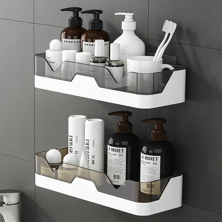  Koszyk Półki Łazienkowe Pod Prysznic Bez Wiercenia PÓŁKA ŁAZIENKOWA WISZĄCA