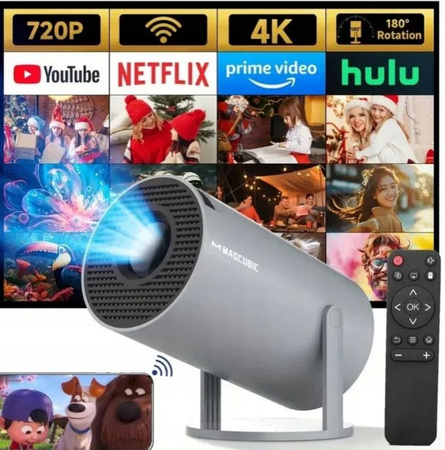 Projektor LED Magcubic HY300 Pro szary