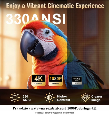 Projektor LCD Magcubic HY31O biały