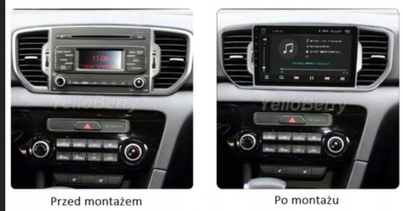 RADIO ANDROID NAWIGACJA GPS 64GB KIA SPORTAGE 4 16-18
