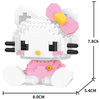 KLOCKI HELLO KITTY Sanrio FIGURKA KOTEK KONSTRUKCYJNE 382 ELEMENTY
