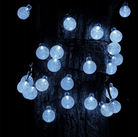 GIRLANDA OGRODOWA 22m 200 LED Świetlna Łańcuch Lampki Ogrodowe