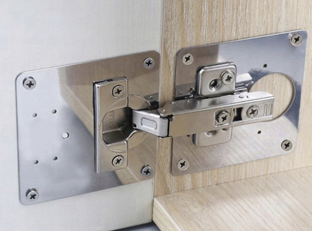 PŁYTKI DO NAPRAWY ZAWIASÓW MEBLOWYCH / ZESTAW 4 szt