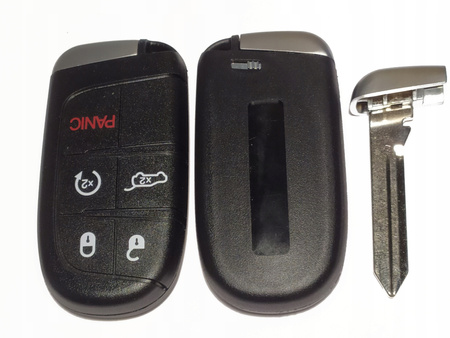 KLUCZYK PILOT OBUDOWA CHRYSLER, DODGE, JEEP, FIAT PRYCISK BAGAZNIKA SUV