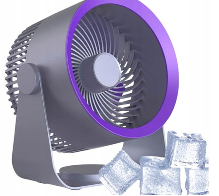 Wentylator stołowy fioletowy