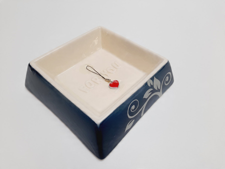 Miska ceramiczna dla psa dla kota Vitakraft 500ml niebieska