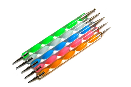 Sonda - Zestaw Dłutko Z Kulkami Do Zdobień 5 Szt Akrylowa Rączka