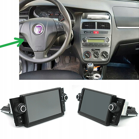 RADIO NAWIGACJA FIAT GRANDE PUNTO linea 2007-12 ANDROID