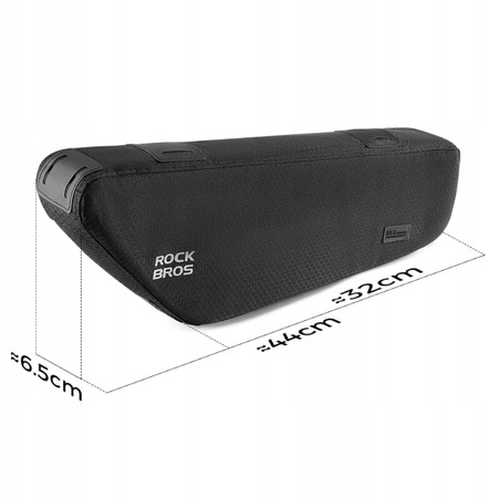 Sakwa rowerowa przednia Rockbros DUŻA TORBA ROWEROWA POD RAMĘ 2,9l