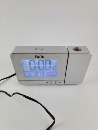 Fanju Fj3531 Zegar Cyfrowy Budzik Z Projektorem