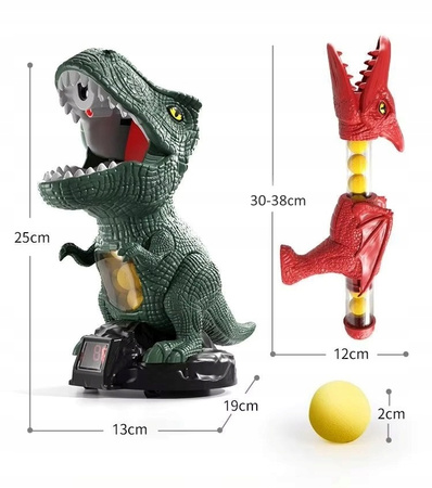 Gra Głodny Dinozaur Zabawka Do Strzelania Na Piłki Strzelanie Do Celu