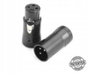 Złącze 3 piny (Connector) XLR pod kątem prostym – model X301
