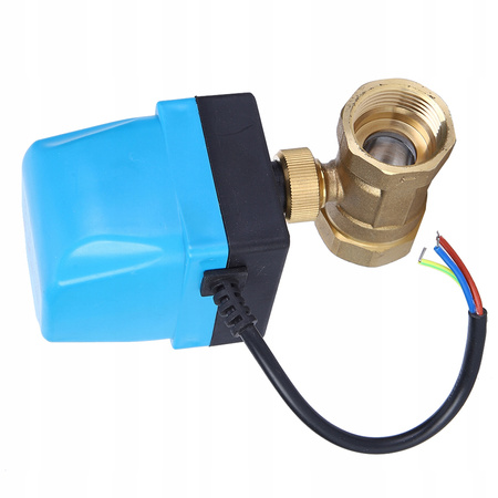 Elektrozawór kulowy z siłownikiem 1cal DN25 220V