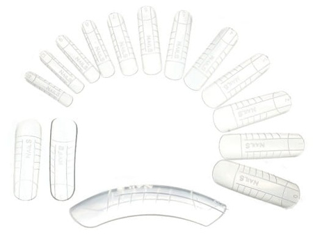 Formy Silikonowe Z Podziałką  Dual System , 120 Szt. Poligel Kasetka