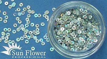 Kółka Mikro - Srebrny Hologram - K06