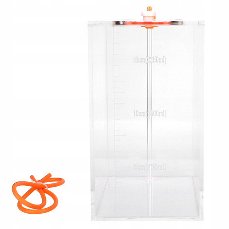 ZBIORNIK DO MIARECZKOWANIA PRZEZROCZYSTY 1,5L