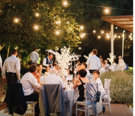 Girlanda choinkowa OGRODOWA ŁAŃCUCH ŚWIETLNY na choinkę10M 30X LED +2