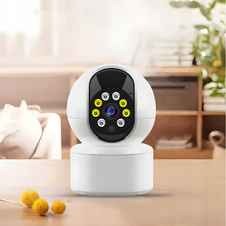NIANIA ELEKTRONICZNA KAMERA NA ŻYWO WIFI IP OBROTOWA HD TRYB NOCNY 1080p