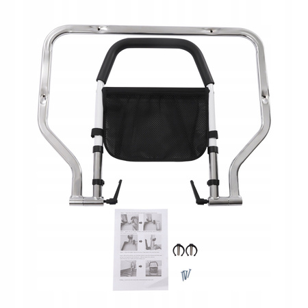 PORĘCZ UCHWYT BARIERKA DO ŁÓŻKA REGULOWANA MOCNA