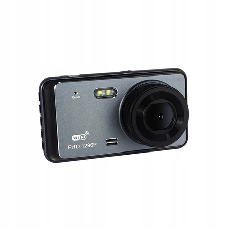 WIDEOREJESTRATOR SAMOCHODOWY KAMERA SAMOCHODOWA GPS WIFI FHD SD powystawowy