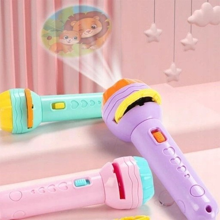 80 WZORY ZWIERZĘCE MINI PROJEKTOR ZDJĘĆ LATARKA