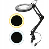 LAMPA LUPA KOSMETYCZNA LED 5 DPI NA BIURKO