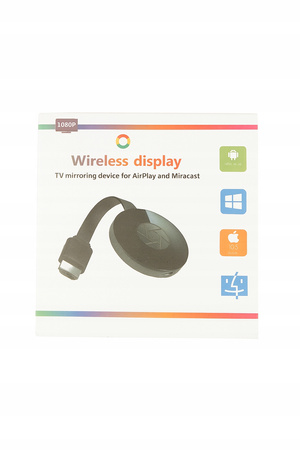 BEZPRZEWODOWY ADAPTER WI-FI HDMI FULL HD Wireless Display HDMI Dongle 1080P