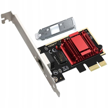 Karta Sieciowa 2.5GBase-T PCIe RTL8125B 2500/1000/