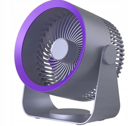 Wentylator stołowy fioletowy