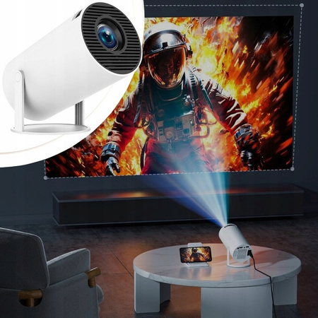 Projektor LED Magcubic HY300 PRO PROJEKTOR PRZENOŚNY ANDROID SMART TV biały