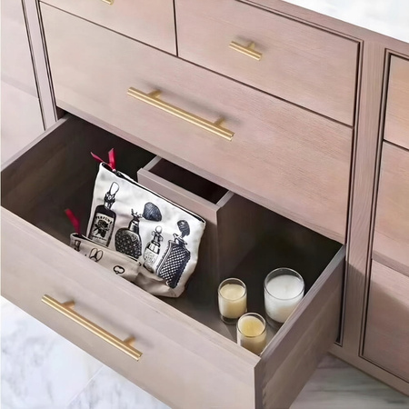 Uchwyt meblowy złoty reling 155/250 mm 1 szt. uchwyty do szafek frontów