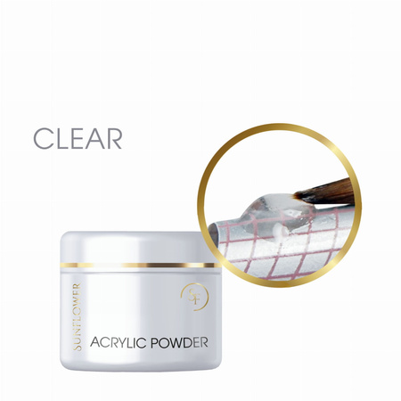 Przeźroczysty Puder Akrylowy  "Satyna" Clear 6g