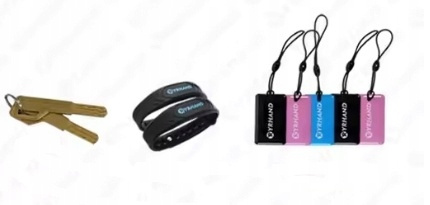 Inteligentna klamka z czytnikiem linii 2 opaski + 7 breloków bez instrukcji