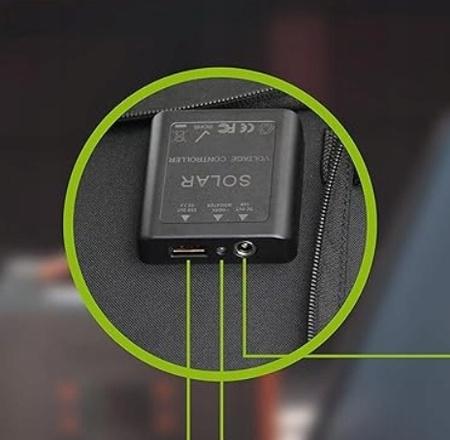 Składany panel słoneczny / przenośny panel akumulatorowy 40W 15V